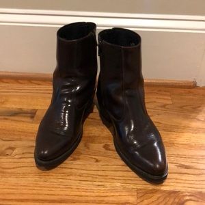 Men’s Boots Western Style Side Zip